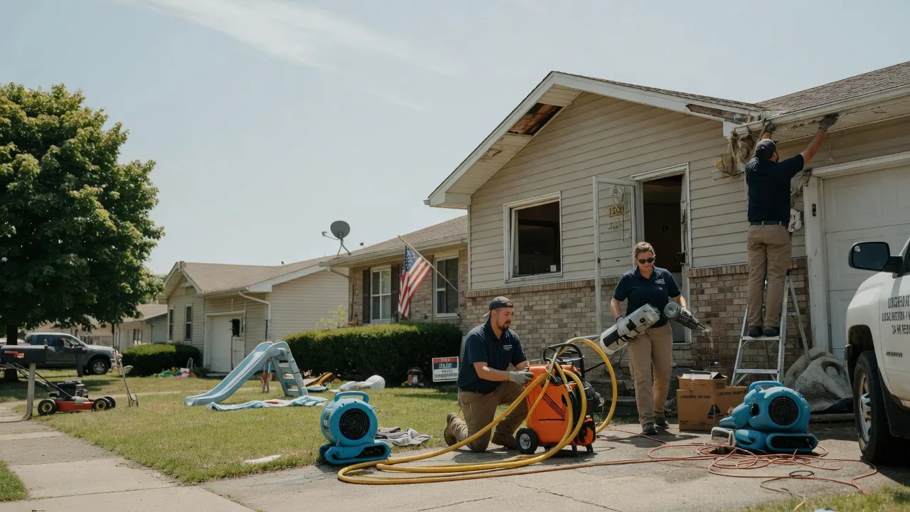 Water Damage Restoration in Illinois near me